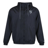 Jaqueta New Era Mlb Ny Yankees Corta Vento Preto