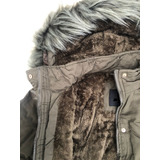 Jaqueta Parka Forrada Feminina Quente Moda Plus Size Grande