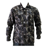 Jaqueta Sarja Camuflada Gandola Estilo Militar Camu 13012