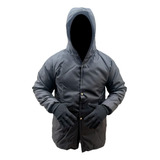 Jaqueta Térmica Frio Japona Com Bolso E Capuz + Brinde 