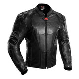 Jaqueta Texx Sniper V2 Total Black Couro Moto Cupim Lanç2023