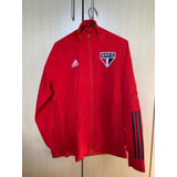 Jaqueta adidas São Paulo Treino 2020 - Tam. P (veste M)