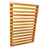 Jardim Vertical Madeira 1,20x50 Modular 2 Unid Horta Treliça