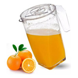 Jarra Acrílico Suco Água C/ Tampa Cristal Transparente 2l