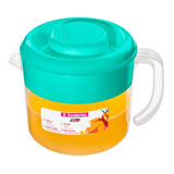 Jarra Agua Suco Baixa Plástico Vac Freezer Sanremo 1 Litro