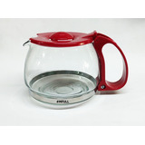 Jarra Compatível Para Cafeteira Philco Ph16 Inox Vermelha