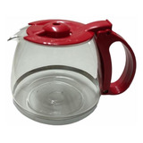 Jarra Compatível Para Cafeteira Philco Ph16 Inox Vermelha