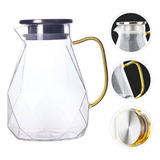 Jarra De Vidro Tampa Inox Suco Água Refrigerante London 1,8l