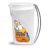 Jarra Para Agua Suco 1,85l Reforçada C/tampa E Alça Royalle