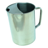 Jarra Para Sucos Leite 1,8 Litros Com Aparador Em Aço Inox