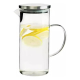 Jarra Vidro Borossilicato 1,5l Tampa Inox Resistente