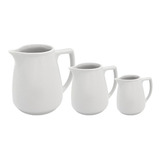 Jarrinha 460ml 210ml 60ml Porcelana Leiterinha