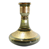 Jarro Base Vaso Bless Lamp Genie Narguile 26cm- Fume