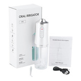 Jato D Água Limpador Irrigador Bucal Dental Dentes E Gengiva Cor Branco Voltagem Usb