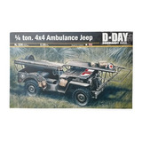 Jeep Ambulance 1/4ton. 4x4 D-day Normandy