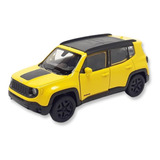 Jeep Renegade 2017 Miniatura Metal Fricção Decoração