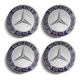 Jg 4 Calota Centro Roda Mercedes Slk 200 250 300 320 350 Az