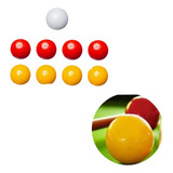 Jg Bola Bilhar 4x4x1 Sinuca Snooker Total 9 Bolas De 54mm .
