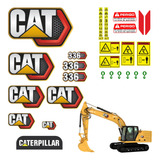 Jg De Adesivos Completo Caterpillar 336 2021/2022