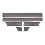 Jg Friso Lateral Gol Gls 91/92 S/nome Largo Preto 6pç #5002a