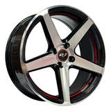 Jg Roda Aro 17 Gt7 C-spec2 4x100 Vw Up Tsi Gol Hb20 Corsa