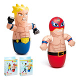 João Bobo Teimoso Inflável Infantil Combate Boxeador Intex