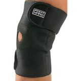 Joelheira De Compressão Patelar Neoprene - Aberta Ajustável Foot Hand