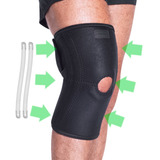 Joelheira Neoprene Hastes Metálica Flexível Ajustável Kestal