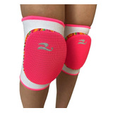 Joelheira Realtex Voleibol Kids Infantil Rosa