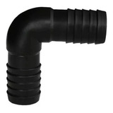 Joelho 1/2 Interno Duplo Preto 10pcs