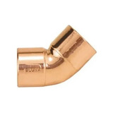 Joelho Cobre Eluma 28mm 45º Kit C/05 Unidades