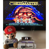 Jogo, Clássico Chessmaster Para Super Nintendo