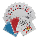 Jogo 02 Baralhos Plastico Poker Truco Profissional