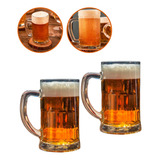 Jogo 12 Canecas De Vidro Chopp Cerveja Grande 400ml Festa