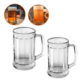 Jogo 12 Canecas De Vidro Chopp Cerveja Grande 400ml Festa