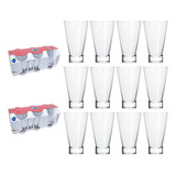 Jogo 12 Copos Caipirinha Long Drinks Ilhabela 400ml - Nadir