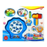Jogo 2 Em 1 Pega Peixe & Pega Toupeira - Acompanha Pilhas