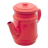 Jogo 2 Mini Bule Aluminio Colorido Decoração Cozinha 400 Ml