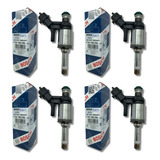 Jogo 4 Bico Injetor Citroen C4 Lounge 1.6 Thp Flex Bosch