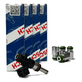 Jogo 4 Bicos Bosch 80lbs Alta Impedancia E Prolongadores 