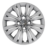 Jogo 4 Calotas Vw Gol Saveiro Voyage G3 G4 G5 G6 G7 Aro 15