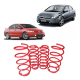 Jogo 4 Molas Esportivas New Civic 2006 2007 2008 2009 2010 -