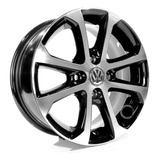 Jogo 4 Rodas Aro 13 Gol Power Kr R10 4x100 + Bicos Cortesia Cor Preto Diamantado