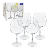 Jogo 4 Taças Bohemia Cristal Gin Tonic 820ml Cor Translucida