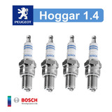 Jogo 4 Vela Bosch Peugeot Hoggar