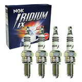 Jogo 4 Vela Ignição Ngk Iridium Cr7eix Yamaha Xt660z Tenere