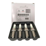 Jogo 4 Velas Ignicao Original Citroen-c4 2011 2012 2013