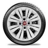 Jogo 4pçs Calota Fiat Strada Cubo Alto Aro 14 G245jv