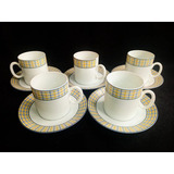 Jogo 5 Xícaras De Café Porcelana Renner Today
