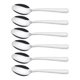 Jogo 6 Colheres Pequena Sobremesa Inox Tramontina